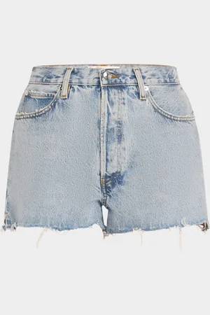 Frame The Dare Cut-Off Denim Shorts