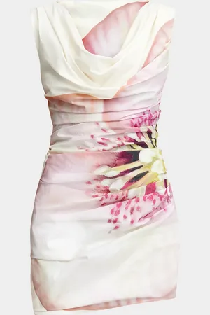 Significant Other Shiloh Floral Ruched Mini Dress