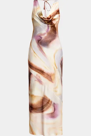 Significant Other Lacey Cowl-Neck Maxi Dress