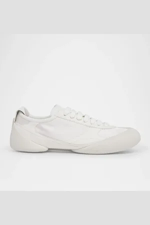 Alexander McQueen Flexion Leather Low-Top Sneakers