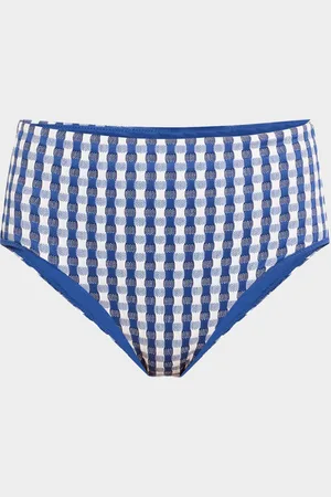 Seafolly Bella High-Waisted Bikini Bottoms