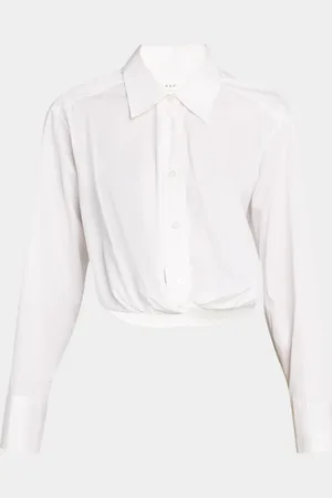 A.L.C. Leo Long-Sleeve Top