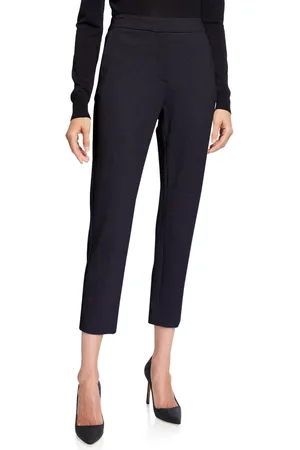 Max Mara Jersey Zip-Front Pants