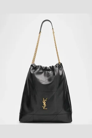 Saint Laurent Jamie Large Pochon YSL Shoulder Bag in Quilted Lambskin Leather