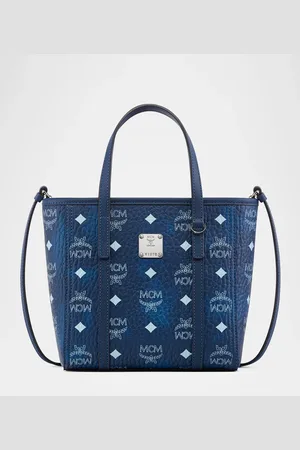 MCM Toni Mini Visetos Shopper Top-Handle Bag