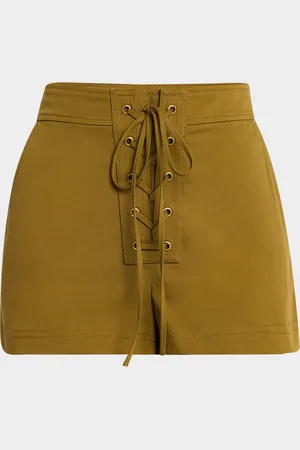 A.L.C. Leon Lace-Up Shorts
