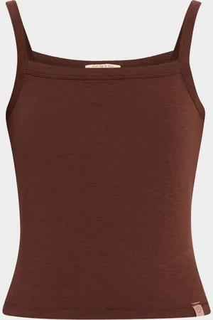 RAG&BONE The Slub Square-Neck Tank Top