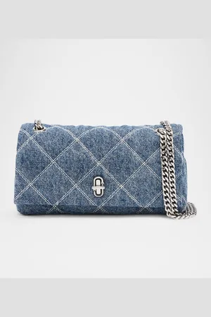 Marc Jacobs Dual Quilted Denim Crossbody Bag