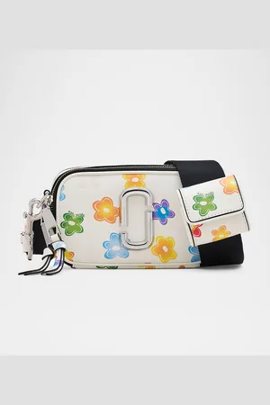 Marc Jacobs Snapshot Wild Daisy Crossbody Bag in Leather