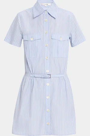 Frame The Striped Safari Shirtdress