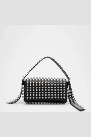 Alexander Wang Ricco Medium Stud Leather Shoulder Bag