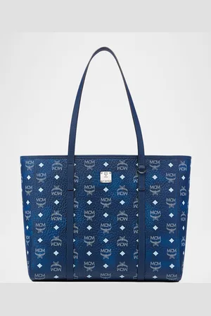 MCM Toni Medium Visetos Shopper Tote Bag