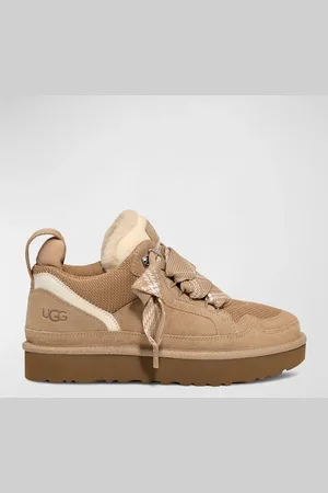UGG Lowmel Suede Lace-Up Sneakers