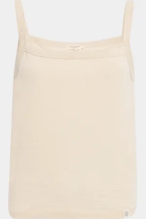 RAG&BONE The Slub Square-Neck Tank Top