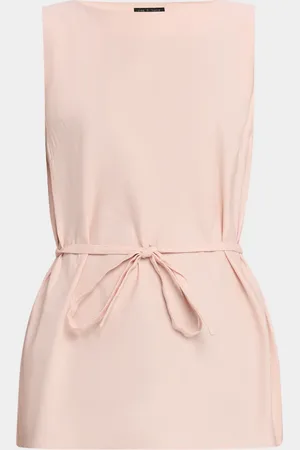 RAG&BONE Holland Sleeveless Linen Tunic Top