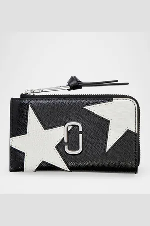 Marc Jacobs The Top Zip Multi Star Leather Wallet