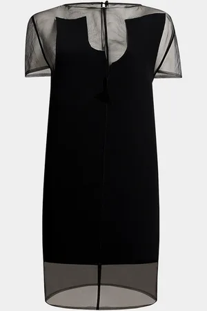Khaite Winona Paneled Mini Dress
