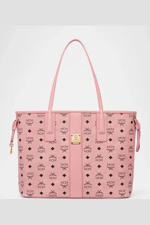 MCM Liz Medium Visetos Shopper Tote Bag