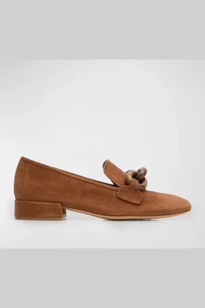 Pedro Garcia Gizi Suede Chain Easy Loafers