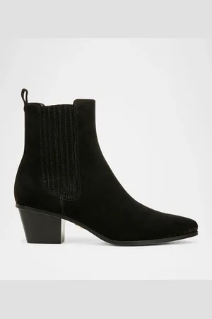 VERONICA BEARD Alina Suede Chelsea Booties