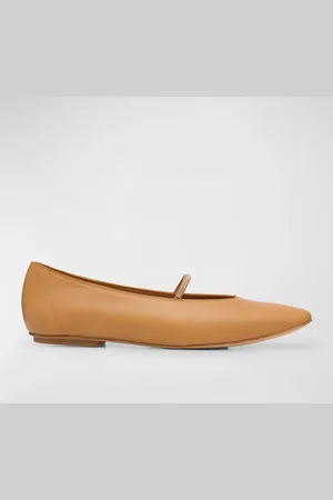 Pedro Garcia Tila Crystal-Strap Ballerina Flats