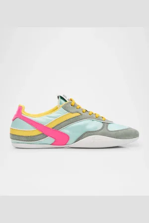 Miu Miu Colorblock Nylon Tech Runner Sneakers