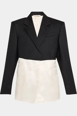Peter Do Colorblock Oversized Single-Breasted Sportcoat