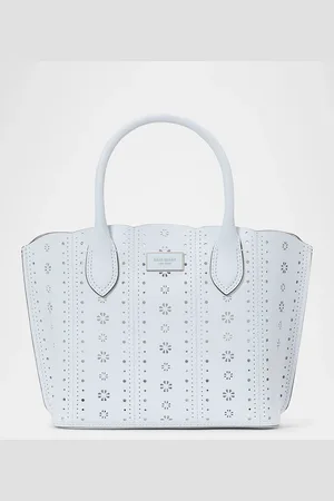 Kate Spade Suite scalloped pointelle leather crossbody bag