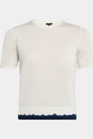 Joseph Crewneck Tie-Dye Knit Top