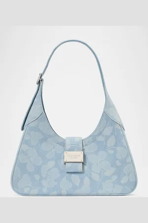 Kate Spade Nouveau small floral-print denim shoulder bag