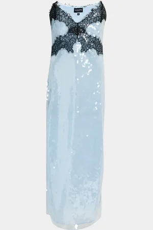 Retrofete Ellen Strapless Sequin Midi Dress
