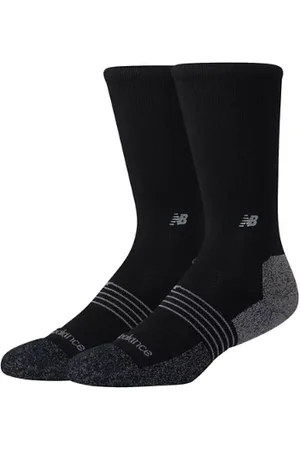 New Balance Unisex Pro Training Cushion Crew Socks 2 Pack - (Size L)