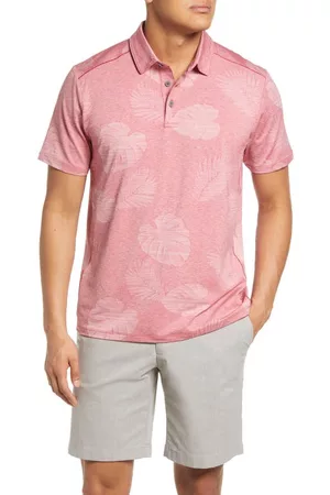 Tommy Bahama Men's Tommy Bahama Red Kansas City Chiefs Miramar Blooms Polo