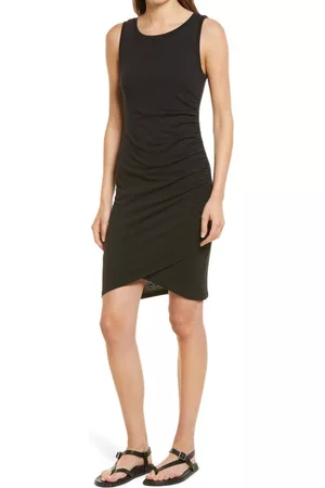 Treasure & Bond Ruched Side Sleeveless Dress in at Nordstrom