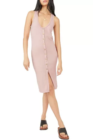 Free People Gia Long Vest in Lilac Wine at Nordstrom