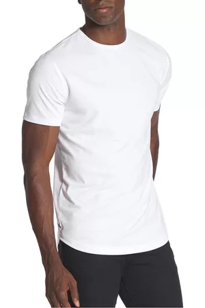 Cuts AO Curve Hem Cotton Blend T-Shirt in at Nordstrom, Size Small