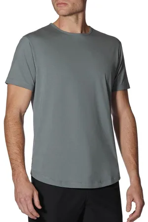Cuts AO Curve Hem Cotton Blend T-Shirt in at Nordstrom, Size Small