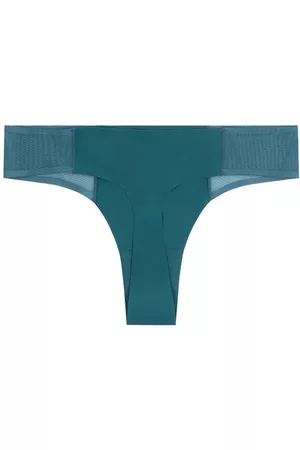 Gossamer Mesh Hip G Thong Underwear - Soft Coral