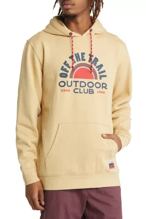 Vans Outdoor Club Graphic Hoodie in Taos Taupe at Nordstrom