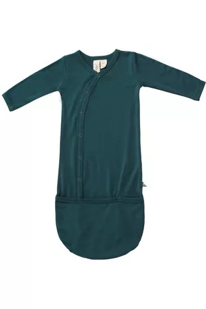 Kyte Baby Bundler Snap Gown in Emerald at Nordstrom