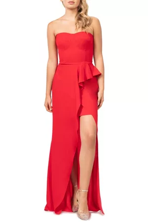 Dress The Population Evening dresses - Kai Evening Gown in Rouge at Nordstrom
