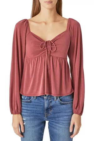 Lucky Brand Women Lingerie Bodies - Sandwash Babydoll Top in Rose Brown at Nordstrom