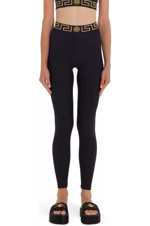 VERSACE Greca Band Legging in Waterlily