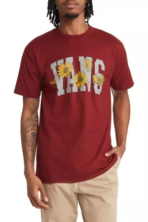 Vans T-shirts - Healing Flower Logo Cotton Graphic Tee in Syrah at Nordstrom