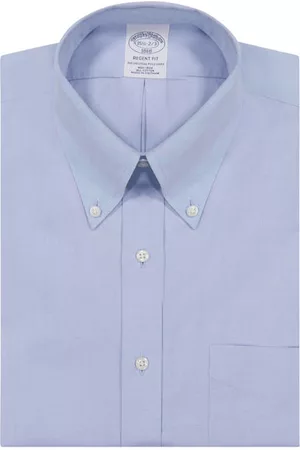Brooks Brothers Women Casual Dresses - Non-Iron Regent Fit Dress Shirt in Sld Lb at Nordstrom