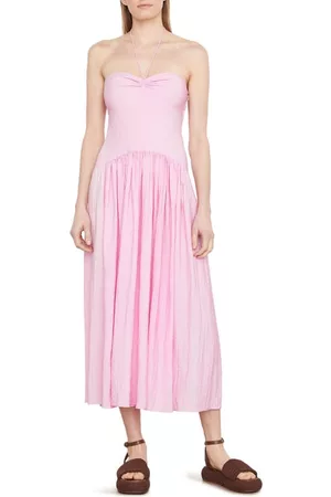 Vince Halter Neck Dress in Petal Nectar at Nordstrom