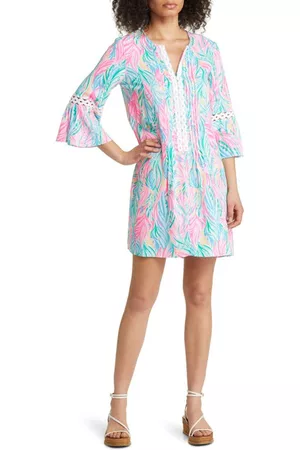 Lilly Pulitzer® Women Printed Dresses - Hollie Print Tunic Dress in Multi Sea Turtle Soiree at Nordstrom