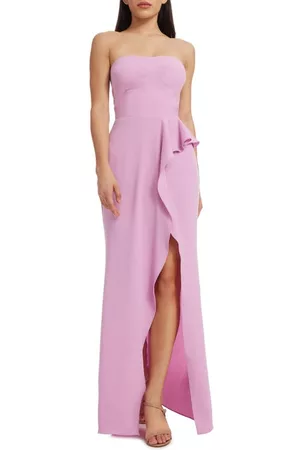 Dress The Population Women Evening Dresses - Kai Evening Gown in Lavender at Nordstrom
