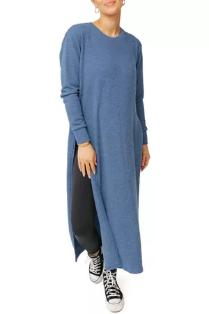 SMASH + TESS Women Knitted Dresses - Chelsea Knit Tunic Dress in Coronet Blue at Nordstrom