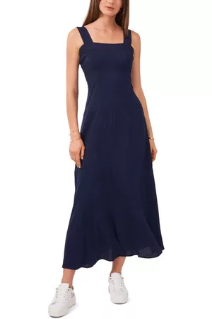 Vince Camuto Women Maxi Dresses - Paneled Maxi Tank Dress in Classic Navy at Nordstrom